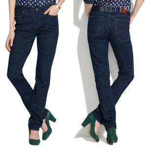 Madewell dark wash skinny jeans